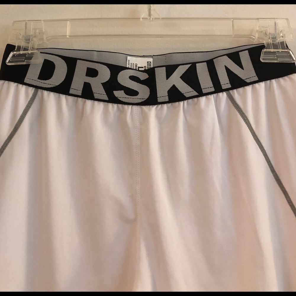 DRSKIN Compression pants-white